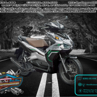 TEM TRUM AIR BLADE 2020  CHỈ XANH BẠC