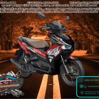 TEM TRUM AIR BLADE 2020 HCR ĐỎ ĐEN