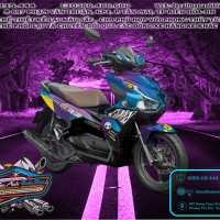 TEM TRUM AIR BLADE 2020 cá mập xanh