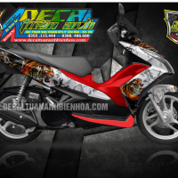 TEM TRUM AIR BLADE 125 tiger bạc