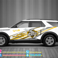 Decal tem dán sườn xe Explorer  - 09
