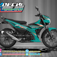 TEM SATRIA  150 xanh ngọc