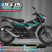 TEM SUXUKI SATRIA XANH DEN BAC