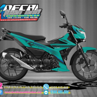 TEM SATRIA  150 xanh lục bảo 2