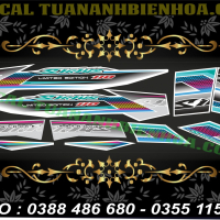 Tem Sirius 7 mau xe trang