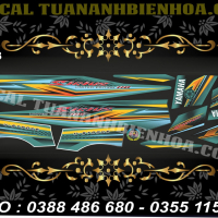 Tem Sirius  xanh trắng