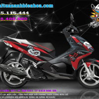 tem xe ARIBLADE 2016-2019 đỏ đen