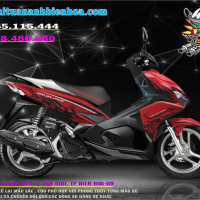 tem xe ARIBLADE 2016-2019 đỏ đen lửa