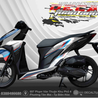 tem trum vario -click   bmw trang xanh đen