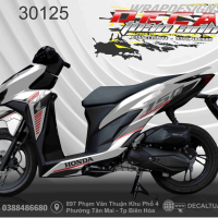 TEM XE VARIO 150  trắng