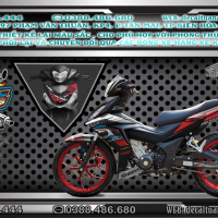 tem xe winner 150 cá mập đỏ đen