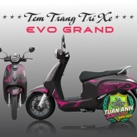 Tem Xe EVO Grand – Evo max.tem Trống Đồng Nghệ Thuật, Bảo Vệ Sơn Xe, in decal chất lượng. giầy, ko phai màu, chịu nắng mua, sử dụng lâu bền với thời gian