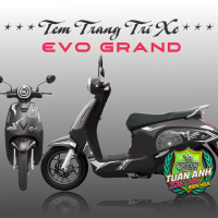 Tem Xe EVO Grand – Evo max.tem Trống Đồng Nghệ Thuật, Bảo Vệ Sơn Xe, in decal chất lượng. giầy, ko phai màu, chịu nắng mua, sử dụng lâu bền với thời gian