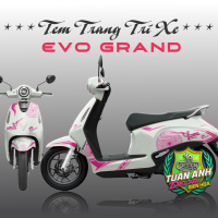 Tem Xe EVO Grand – Evo max.tem Trống Đồng Nghệ Thuật, Bảo Vệ Sơn Xe, in decal chất lượng. giầy, ko phai màu, chịu nắng mua, sử dụng lâu bền với thời gian