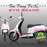 Tem Xe EVO Grand – Evo max.tem Trống Đồng Nghệ Thuật, Bảo Vệ Sơn Xe, in decal chất lượng. giầy, ko phai màu, chịu nắng mua, sử dụng lâu bền với thời gian