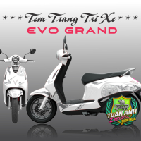 Tem Xe EVO Grand – Evo max.tem Trống Đồng Nghệ Thuật, Bảo Vệ Sơn Xe, in decal chất lượng. giầy, ko phai màu, chịu nắng mua, sử dụng lâu bền với thời gian