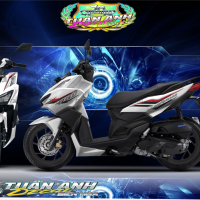 Tem rời xe Vario 160  lịch sự thanh lịch