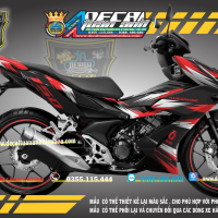 tem xe winner x HKS   ĐỎ ĐEN