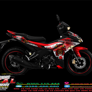tem-dep-exciter-155-new-trang-do-yakuza-samurai