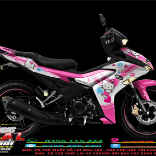 tem-trum-xe-exciter-155-hello-kitty-de-thuong