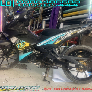 tem-trum-exc-150-mxking-xanh-den