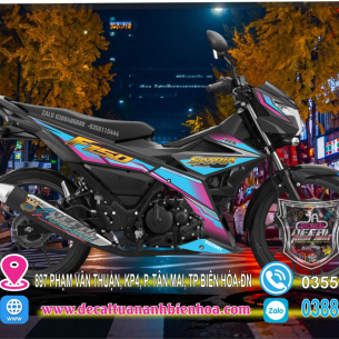 tem-satria-150-hong-xxanh-den
