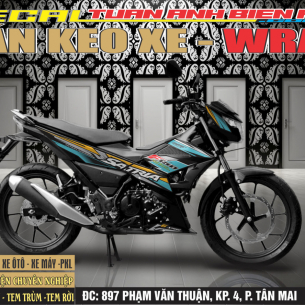 tem-satria-f150-xanh-den
