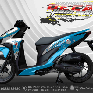 tem-trum-vario-click-doremon-xanh-trang