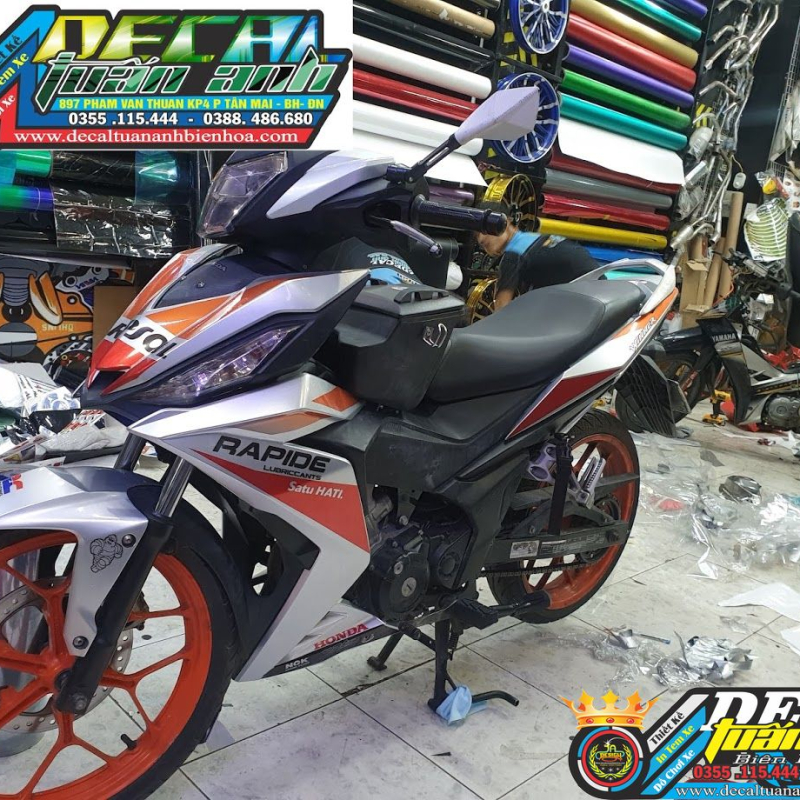 Honda Winner 150 Repsol tại Việt Nam đã xuất hiện