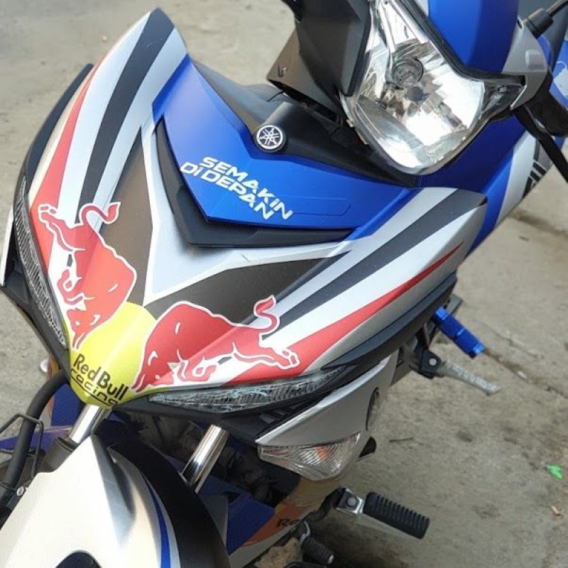 TEM ĐẸP EXCITER 150  redbull  đỏ xanh đen