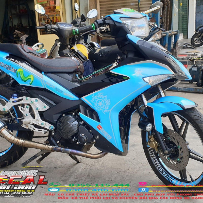 TEM EXCITER XANH NGỌC MOVISTAR