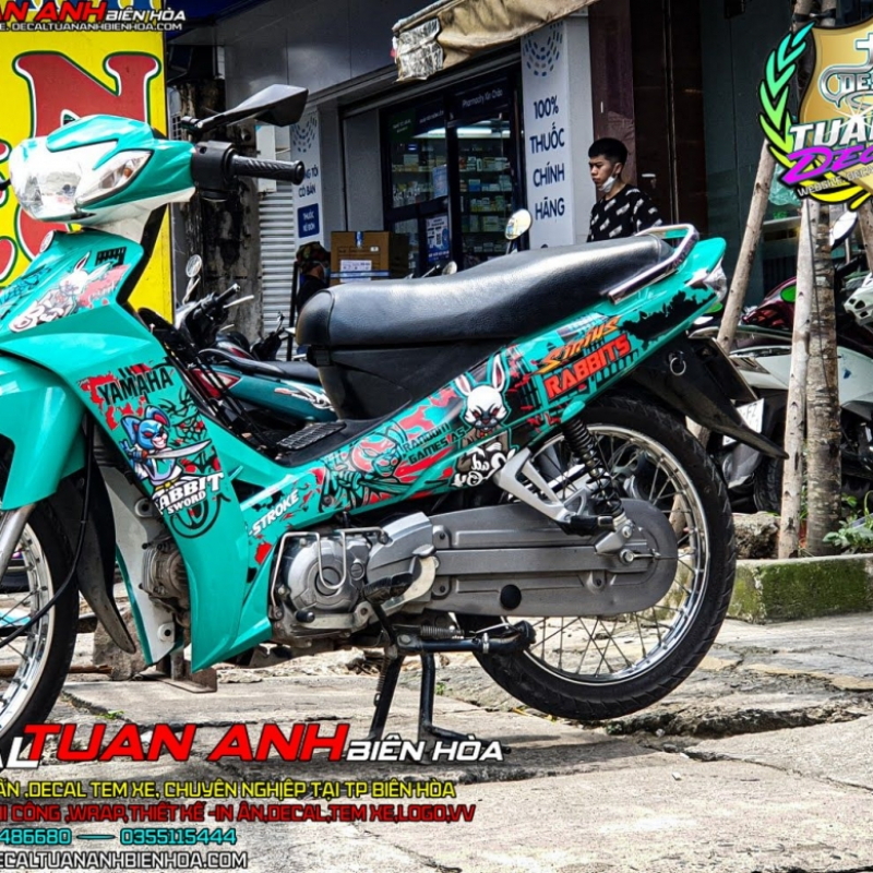 TEM XE SIRIUS  XANH  ĐEN  THÒ NGỌC