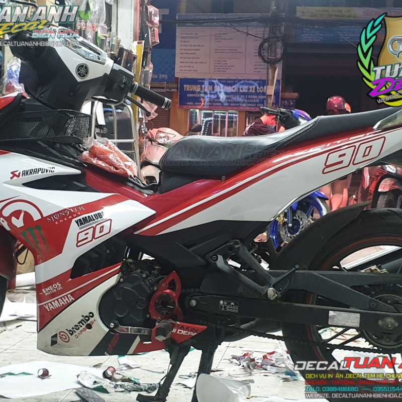 TEM EXCITER  ENOS TRẮNG ĐỎ  LORENZO