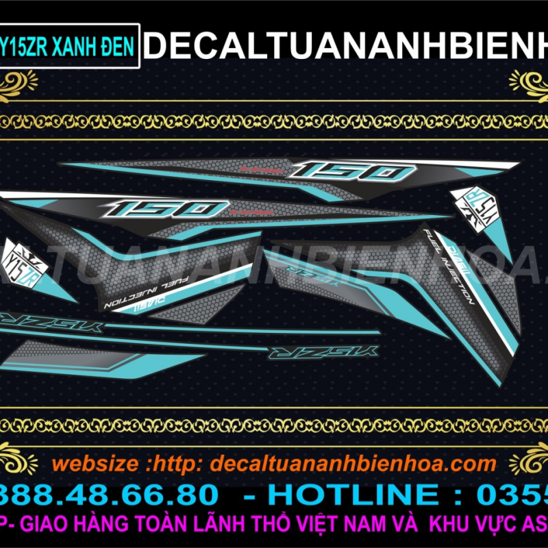 EXCITER 150 Y15ZR.XE XANH  NGỌC