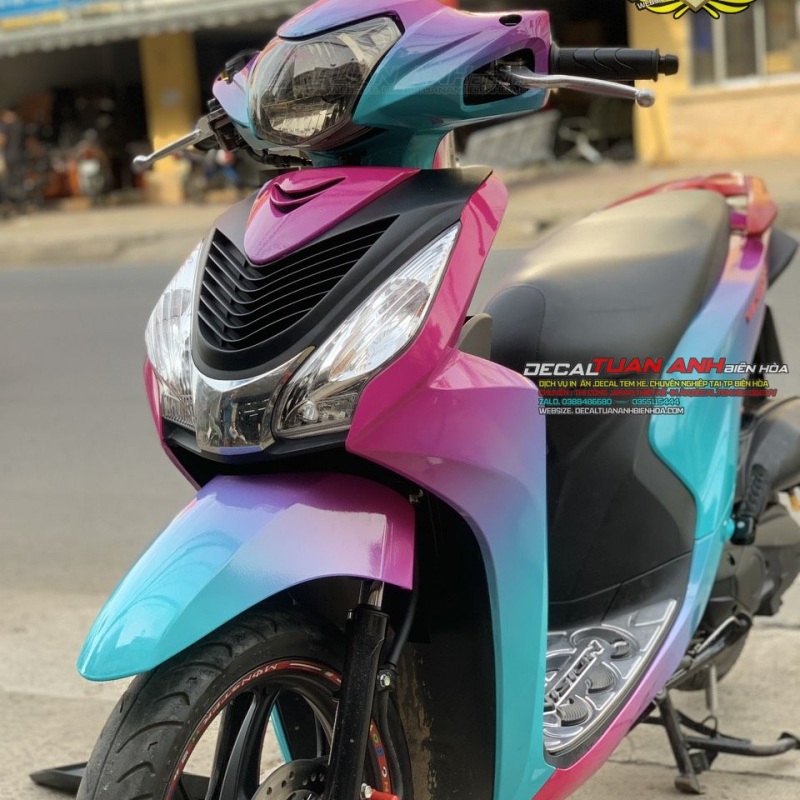 wrap highlight xanh hồng