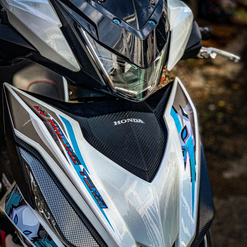 tem xe winner 150  xanh trắng