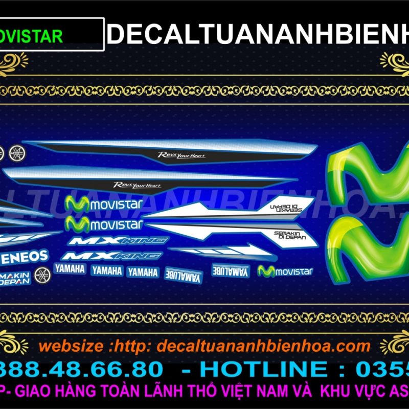 EXCITER 150.  MOVISTAR XANH GP