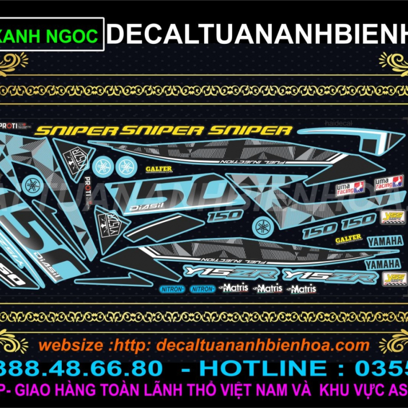 EXCITER 150. XANH NGOC.