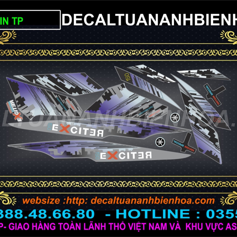 EXCITER 150.  ZIN THÀNH PHỐ