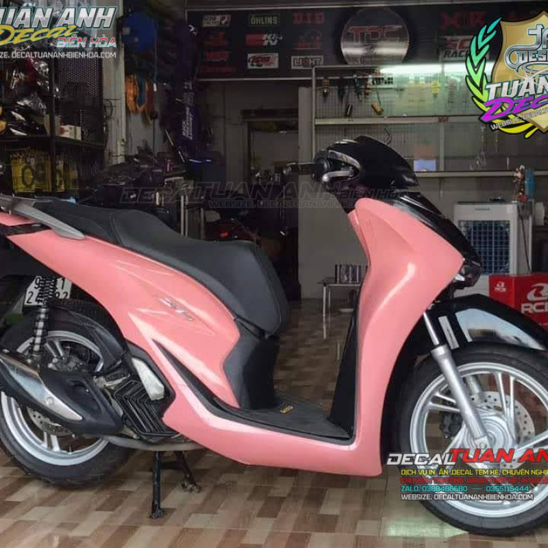 WRAP - DÁN ĐỔI MÀU SH 2020 HỒNG PHẤN  CAO CẤP,