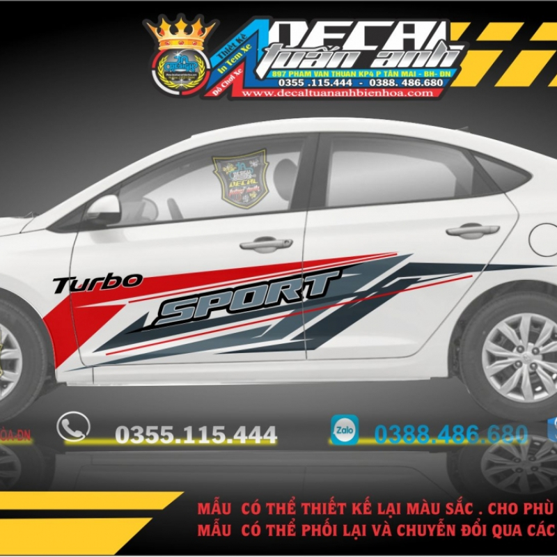 TEM XE ACENT TURBO SPORT