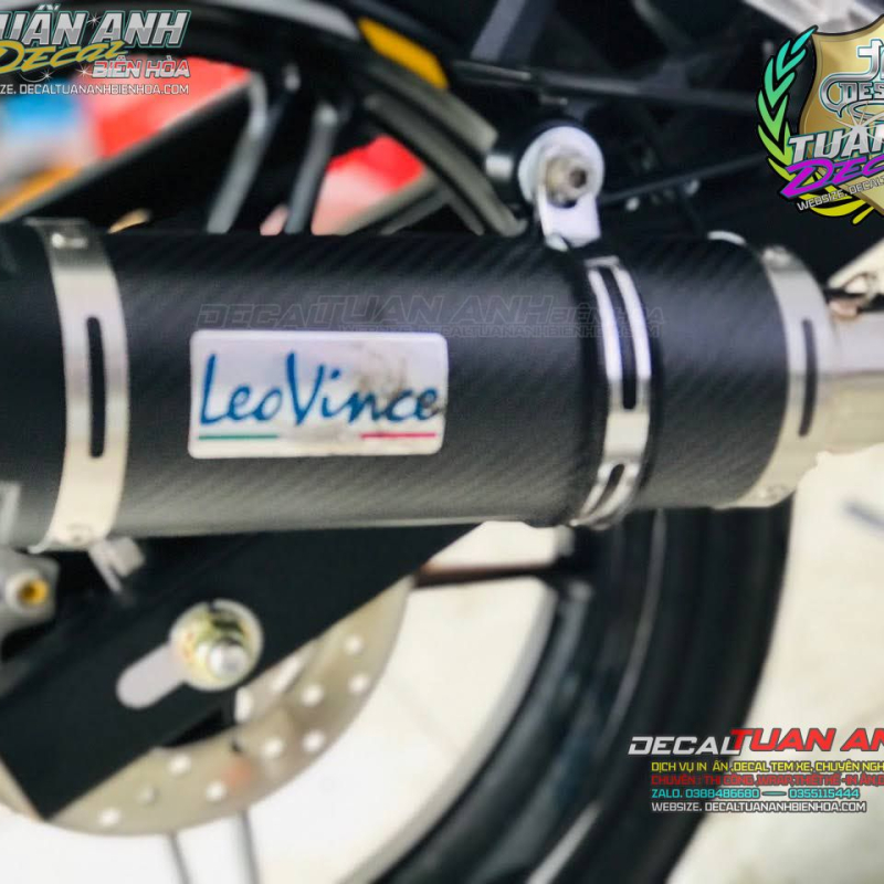 PO LEOVINCE CARBON CHO EXCITER  155 VVA  CỰC GỌN CỰC ẤM   TẠI SHOP DECALTUAN ANH BIEN HOA