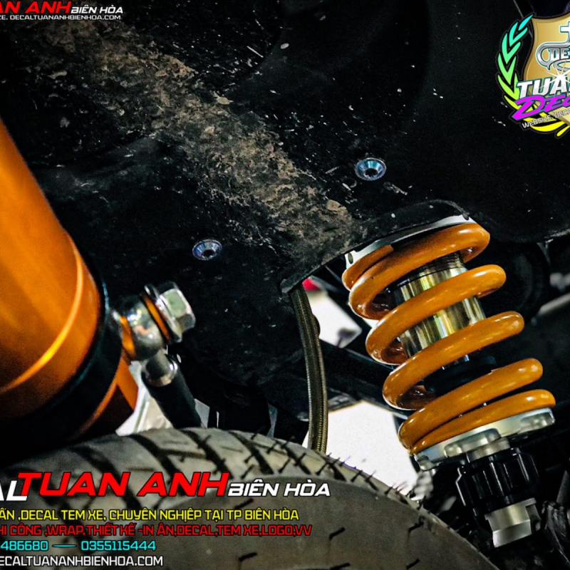 PHUỘC BÌNH DẦU  OHLINS  FACE CHO EXCITER 150