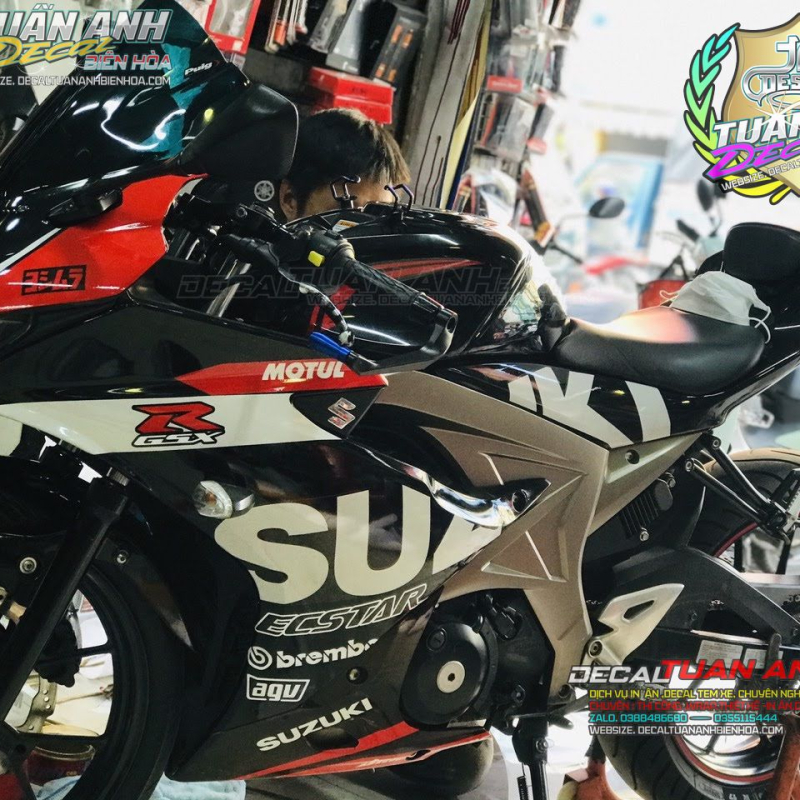 TEM  RỜI SUZUKI GSX 150