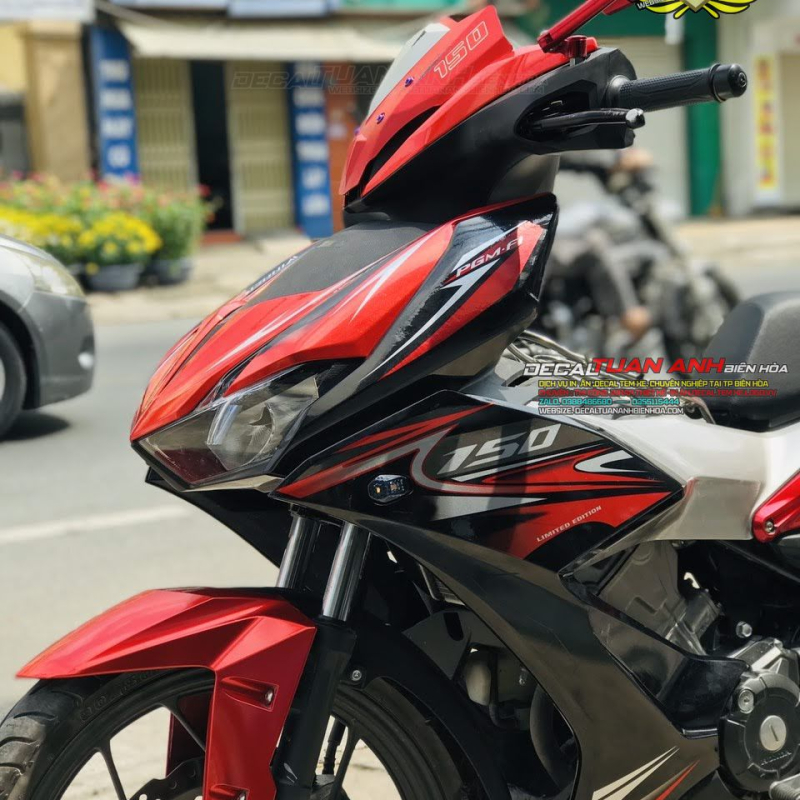 TEM TRÙM CANDY WINNERX ĐỎ ĐEN MẪU MỚI