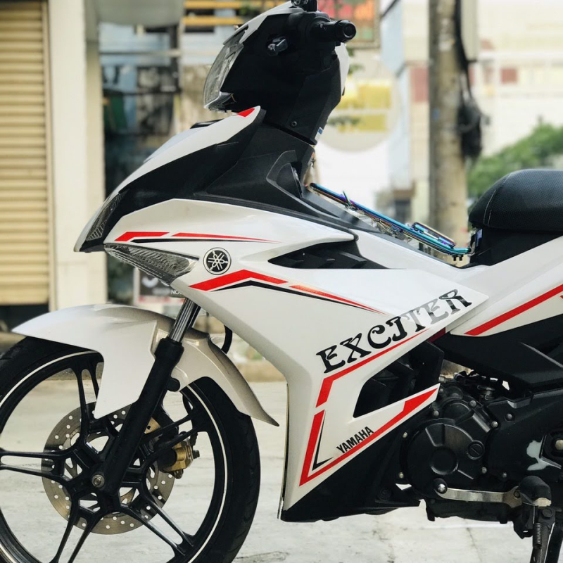 TEM XE EXCITER 150  TRẮNG ĐỎ