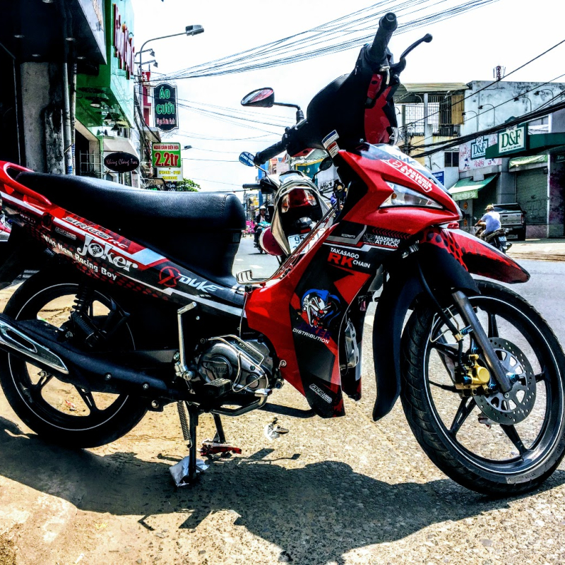Tem sirius fi  jocker đỏ đen