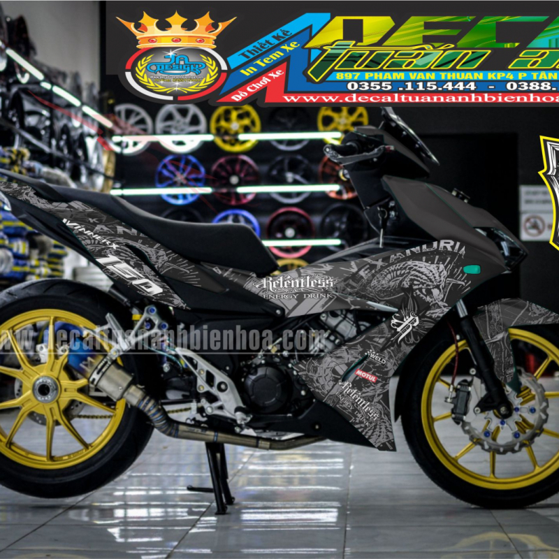WINNERX 150   BẢN ĐỘ DRAGON R
