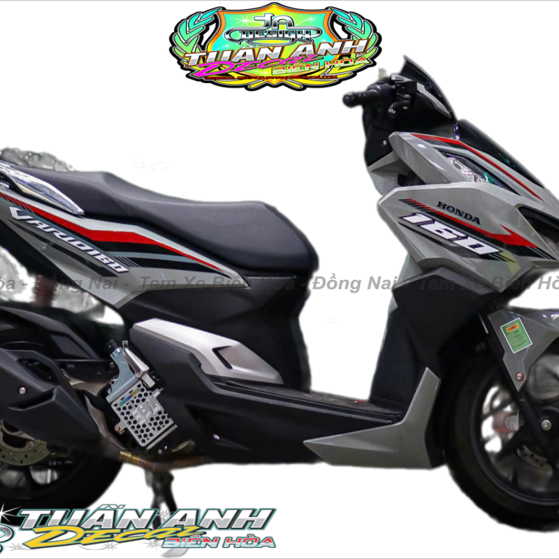 Tem rời xe Vario 160  lịch sự thanh lịch