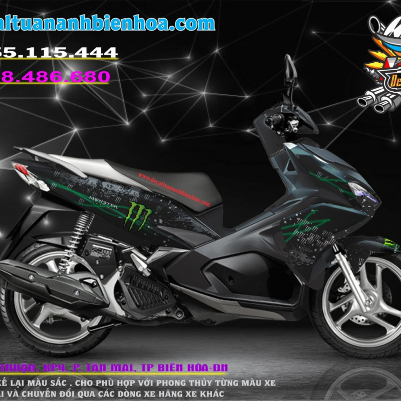 tem xe ARIBLADE 2016-2019tem xe ARIBLADE 2019 monste